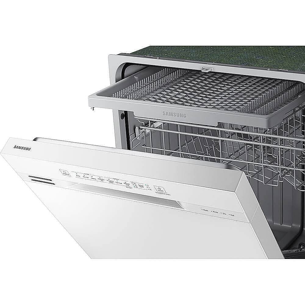 Alt View 20. Samsung - 24" Front Control Built-In Dishwasher - White.