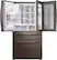 Alt View 2. Samsung - 22.4 Cu. Ft. 4-Door French Door Counter-Depth Refrigerator with Food Showcase - Tuscan Stainless Steel.