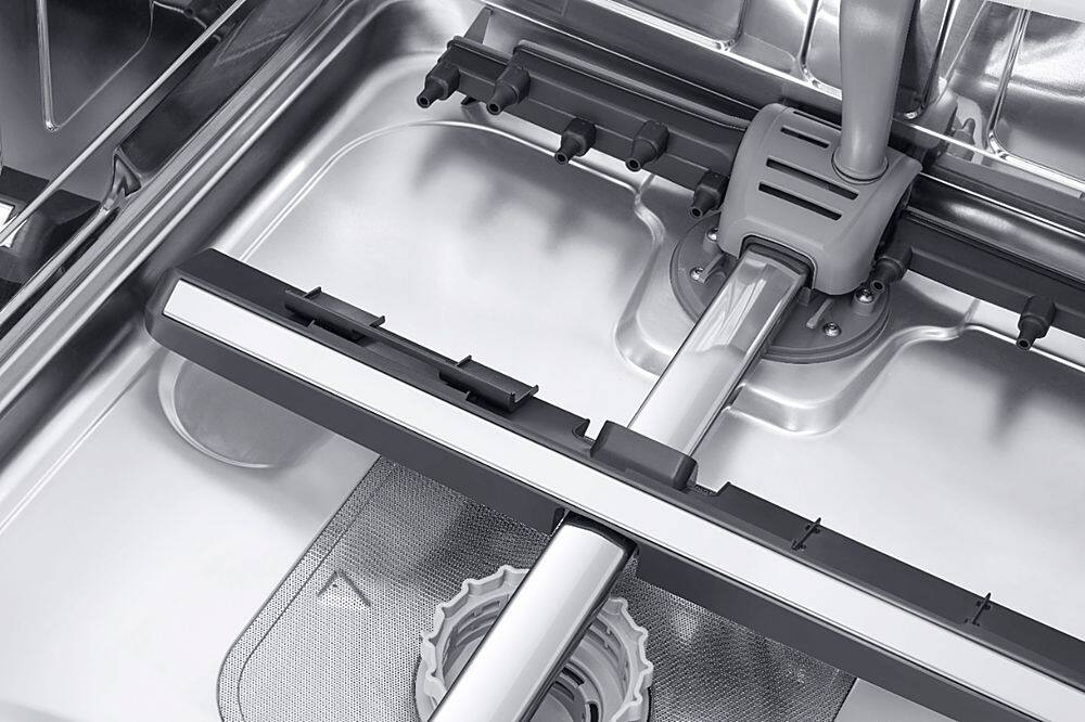 Alt View 20. Samsung - Linear Wash 24" Top Control Built-In Dishwasher with AutoRelease Dry, 39 dBA - Fingerprint Resistant Tuscan Stainless Steel.