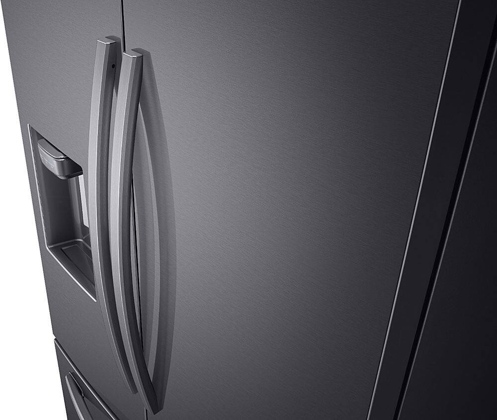Alt View 5. Samsung - 28 Cu. Ft. French Door Fingerprint Resistant Refrigerator with CoolSelect Pantry - Black Stainless Steel.