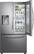 Alt View 18. Samsung - 27.8 Cu. Ft. French Door Fingerprint Resistant Refrigerator with Food Showcase - Stainless steel.