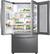 Alt View 1. Samsung - 27.8 Cu. Ft. French Door Fingerprint Resistant Refrigerator with Food Showcase - Stainless steel.