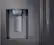 Alt View 4. Samsung - 27.8 Cu. Ft. French Door Fingerprint Resistant Refrigerator with Food Showcase - Black stainless steel.