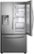 Alt View 12. Samsung - 22.5 Cu. Ft. French Door Counter-Depth Fingerprint Resistant Refrigerator with Food Showcase - Stainless steel.
