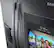Alt View 5. Samsung - 22.2 cu. ft. 4-Door French Door Counter Depth Smart Refrigerator with Family Hub - Black stainless steel.
