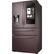 Left. Samsung - 27.7 cu. ft. 4-Door French Door Smart Refrigerator with Family Hub - Tuscan Stainless Steel.