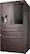 Alt View 15. Samsung - Family Hub 22.2 Cu. Ft. 4-Door French Door Counter-Depth Fingerprint Resistant Refrigerator - Tuscan Stainless Steel.