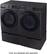 Alt View 24. Samsung - 5.0 Cu. Ft. High-Efficiency Stackable Smart Front Load Washer with Steam - Black stainless steel.