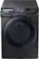 Alt View 30. Samsung - 5.0 Cu. Ft. High-Efficiency Stackable Smart Front Load Washer with Steam - Black stainless steel.