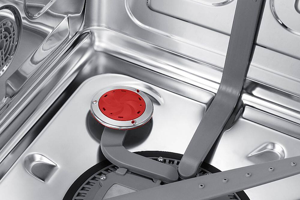 Alt View 31. Samsung - StormWash 24" Top Control Built-In Dishwasher with AutoRelease Dry, 3rd Rack, 48 dBA - Tuscan Stainless Steel.