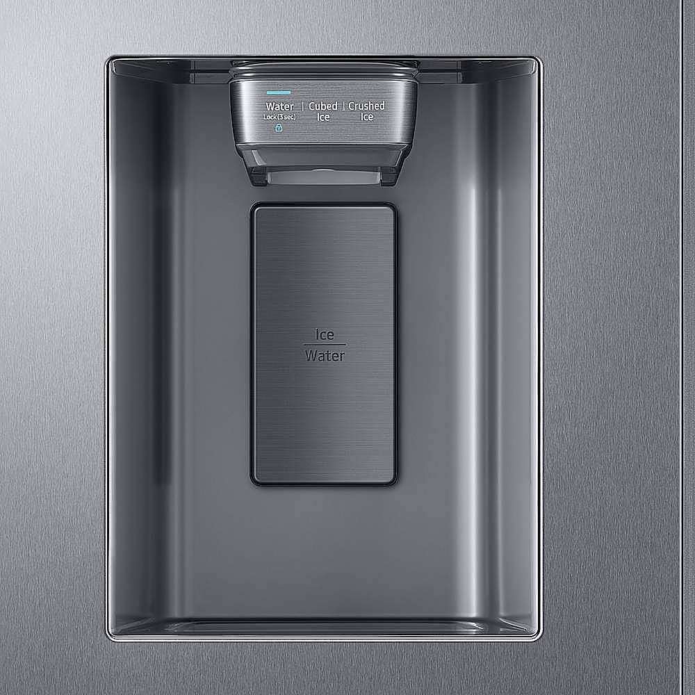 Alt View 19. Samsung - 27.4 cu. ft. Side-by-Side Smart Refrigerator with Large Capacity - Fingerprint Resistant Stainless Steel.