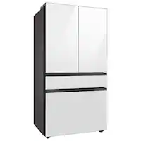 Samsung - BESPOKE 23 cu. ft. 4-Door French Door Counter Depth Smart Refrigerator with AutoFill Water Pitcher - Custom Panel Ready - Alt_View_Zoom_10