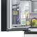 Alt View 11. Samsung - BESPOKE 23 cu. ft. 4-Door French Door Counter Depth Smart Refrigerator with AutoFill Water Pitcher - White Glass.