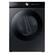 Front. Samsung - BESPOKE 7.5 cu. ft. Large Capacity Electric Dryer with Super Speed Dry and AI Smart Dial - Brushed Black.