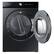 Alt View 13. Samsung - BESPOKE 7.5 cu. ft. Large Capacity Electric Dryer with Super Speed Dry and AI Smart Dial - Brushed Black.