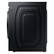 Alt View 21. Samsung - BESPOKE 7.5 cu. ft. Large Capacity Electric Dryer with Super Speed Dry and AI Smart Dial - Brushed Black.