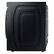 Alt View 21. Samsung - BESPOKE 4.6 cu. ft. Large Capacity Front Load Washer with Super Speed Wash and AI Smart Dial - Brushed Black.