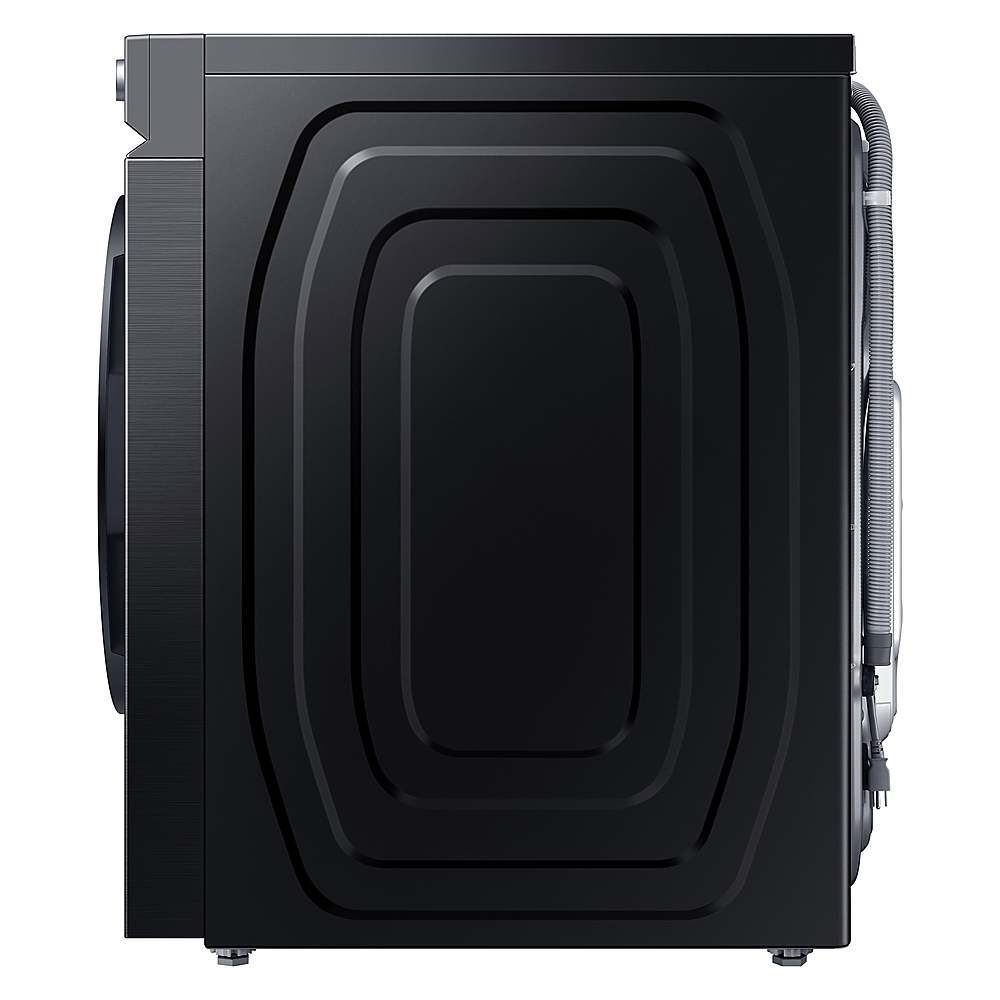 Alt View 21. Samsung - BESPOKE 4.6 cu. ft. Large Capacity Front Load Washer with Super Speed Wash and AI Smart Dial - Brushed Black.