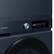Alt View 18. Samsung - BESPOKE 4.6 Cu. Ft. High-Efficiency Stackable Smart Front Load Washer with Steam and Super Speed Wash - Brushed Navy.