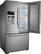 Alt View 12. Samsung - 23 Cu. Ft. Counter Depth 3-Door Refrigerator with Food ShowCase - Stainless steel.