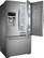 Alt View 13. Samsung - 23 Cu. Ft. Counter Depth 3-Door Refrigerator with Food ShowCase - Stainless steel.
