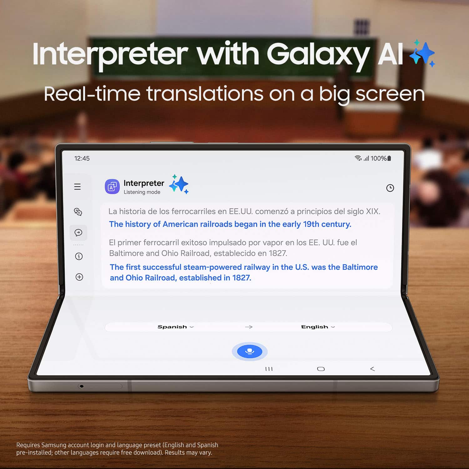 Alt View 15. Samsung - Galaxy Z Fold6 256GB (Unlocked) - Silver.