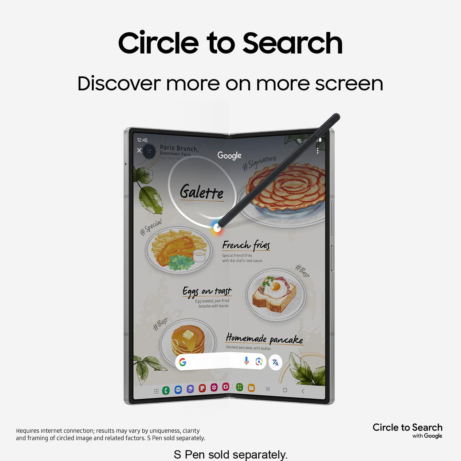 Alt View 13. Samsung - Galaxy Z Fold6 512GB (Unlocked) - Silver.