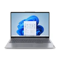 Lenovo - ThinkBook 16 G7 16" Laptop - AMD Ryzen 5 with 8GB Memory - 256GB SSD - Arctic Grey - Front_Zoom