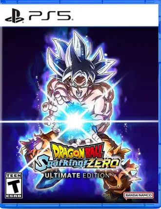PS5. TEEN TEESRB DRAGONBALL ZENKAI BATTLE: SUPER Saiyan GOD SUPER SAIYAN VEGITO ULTIMATE EDITION BANDAI NAMCO. - T (Teen 13+)