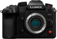 Panasonic - LUMIX GH7 Micro 4/3 Mirrorless Camera - Black - Front_Zoom