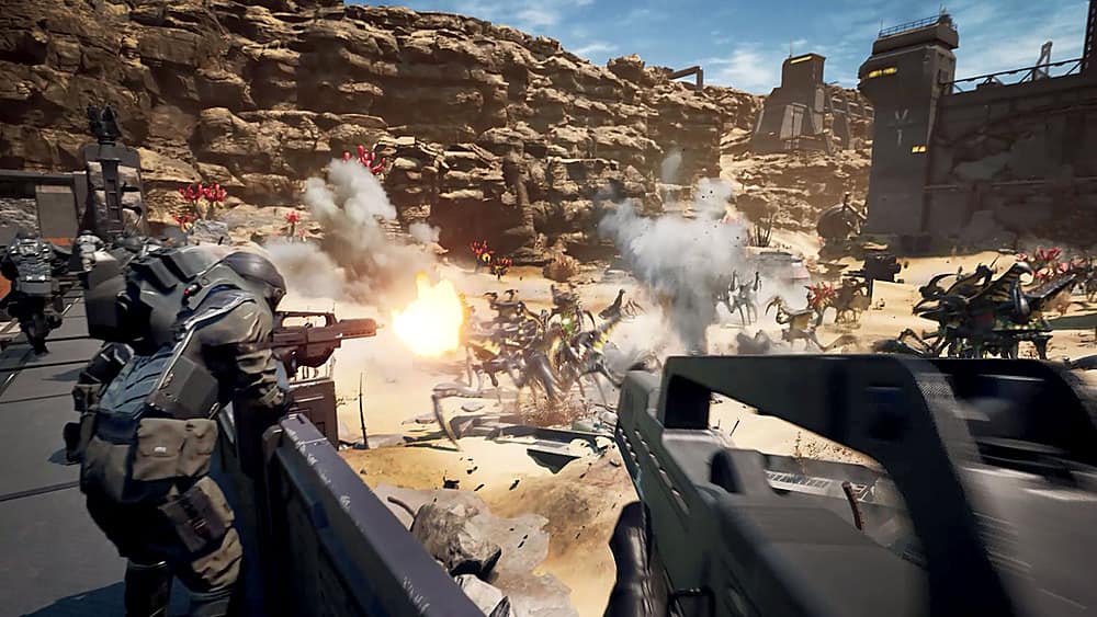 Alt View 14. Knights Peak - Starship Troopers: Extermination.