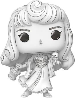 Funko - POP! Disney: Sketched - Aurora - COLLECTIBLES - Multicolor