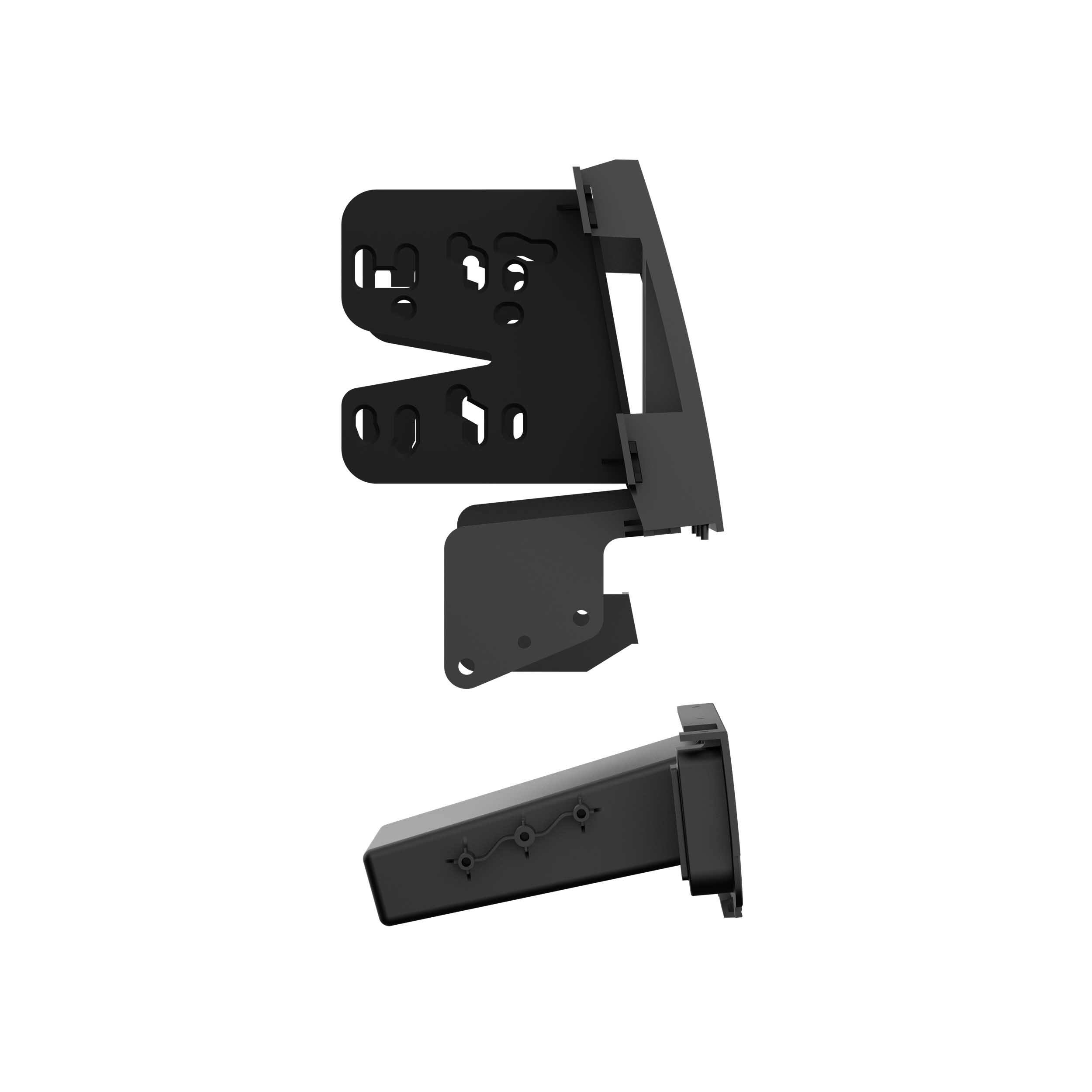 Alt View 11. Metra - Stereo Installation Kit for 2005-2014 Honda Ridgeline Vehicles - Matte Black.