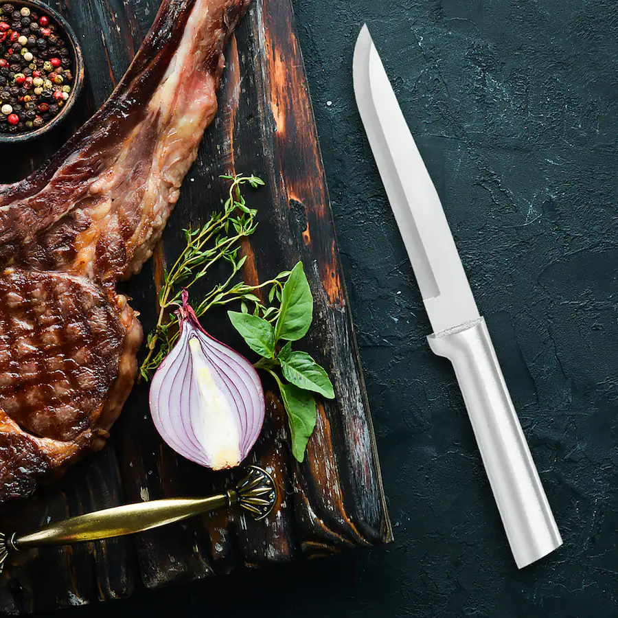 Rada Cutlery 5 375 Inch Stubby Butcher Knife Set Of 2 Handles Quick rada-cutlery-5-375-inch-stubby-butcher-knife-set-of-2-handles-quick