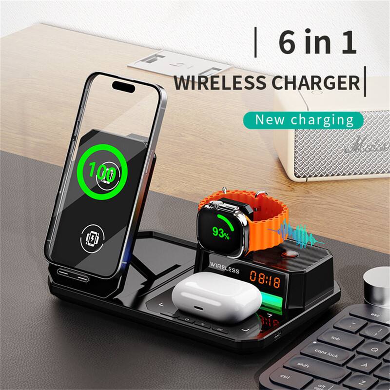 6 in 1 WIRELESS CHARGER  
New charging