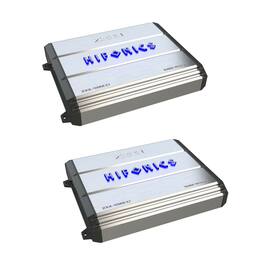 Hifonics - Zeus 1800 Watt Max Class D Monoblock Car Audio Amplifier (2 Pack)