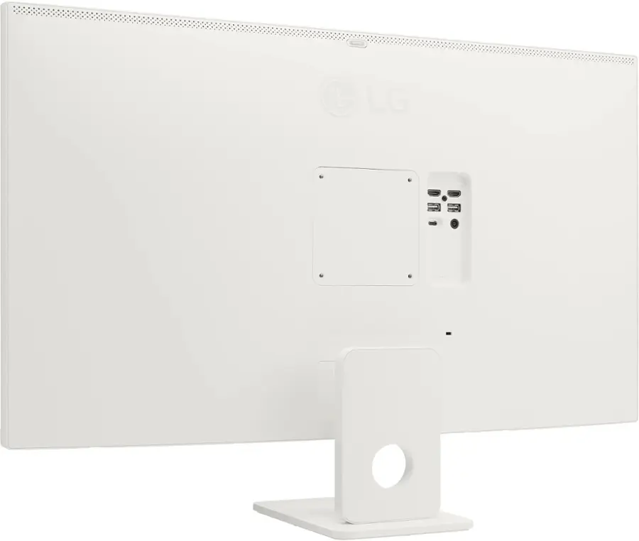 Alt View 13. LG - My View 32" VA UHD 60Hz Smart Monitor (HDMI, USB-C) - White.