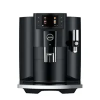 Jura - E8 Single Serve Automatic Espresso and Coffee Machine with 15 Bars of Pressure - Black - Front_Zoom