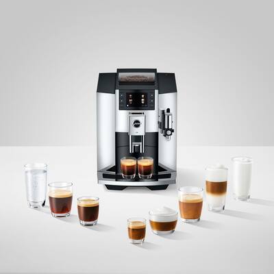 JURA E8 Single Serve Automatic Espresso and Coffee Machine JURA E8 Single Serve Automatic Espresso and Coffee Machine