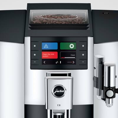 JURA E8 Single Serve Automatic Espresso and Coffee Machine