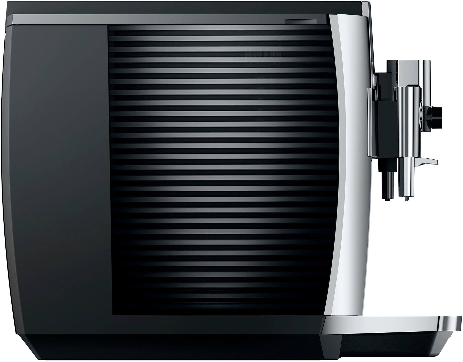 Alt View 34. Jura - E8 Automatic Espresso Machine - Chrome.