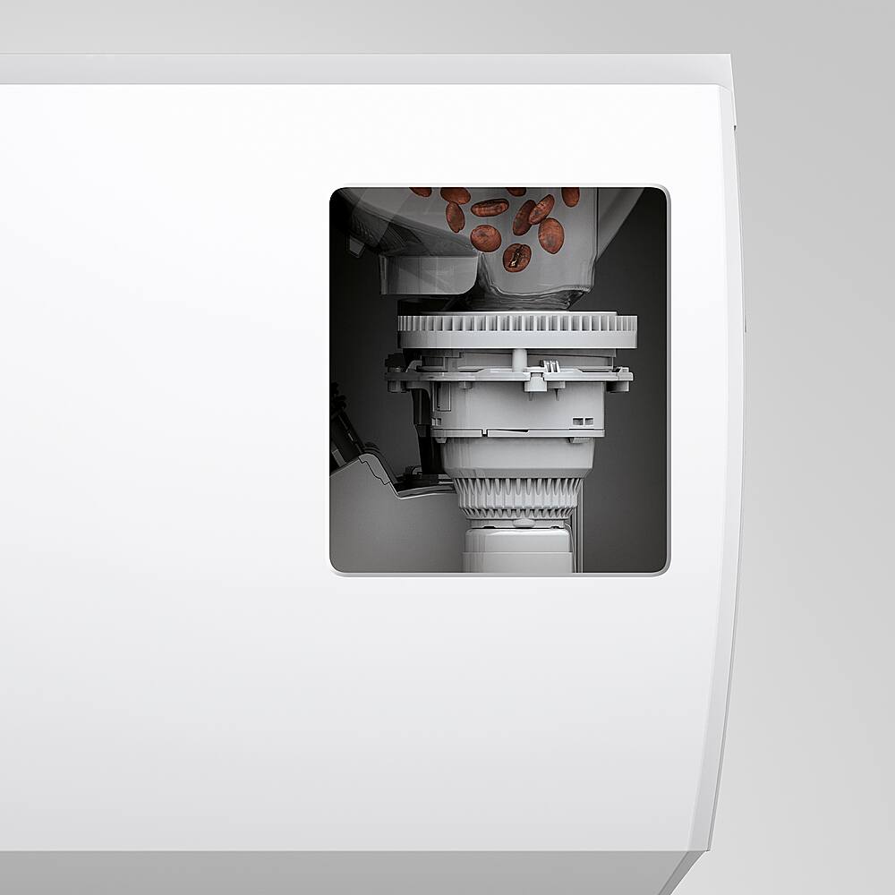 Alt View 24. Jura - E8 Automatic Espresso Machine - White.