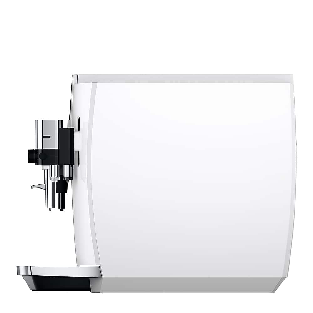 Left. Jura - E8 Automatic Espresso Machine - White.