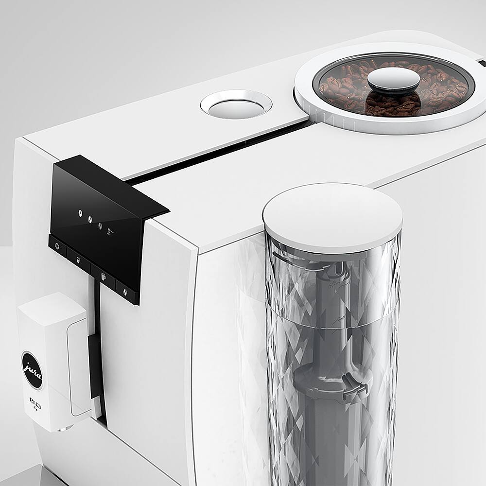 Alt View 12. Jura - ENA 4 Single Serve Coffee Machine - Nordic White.