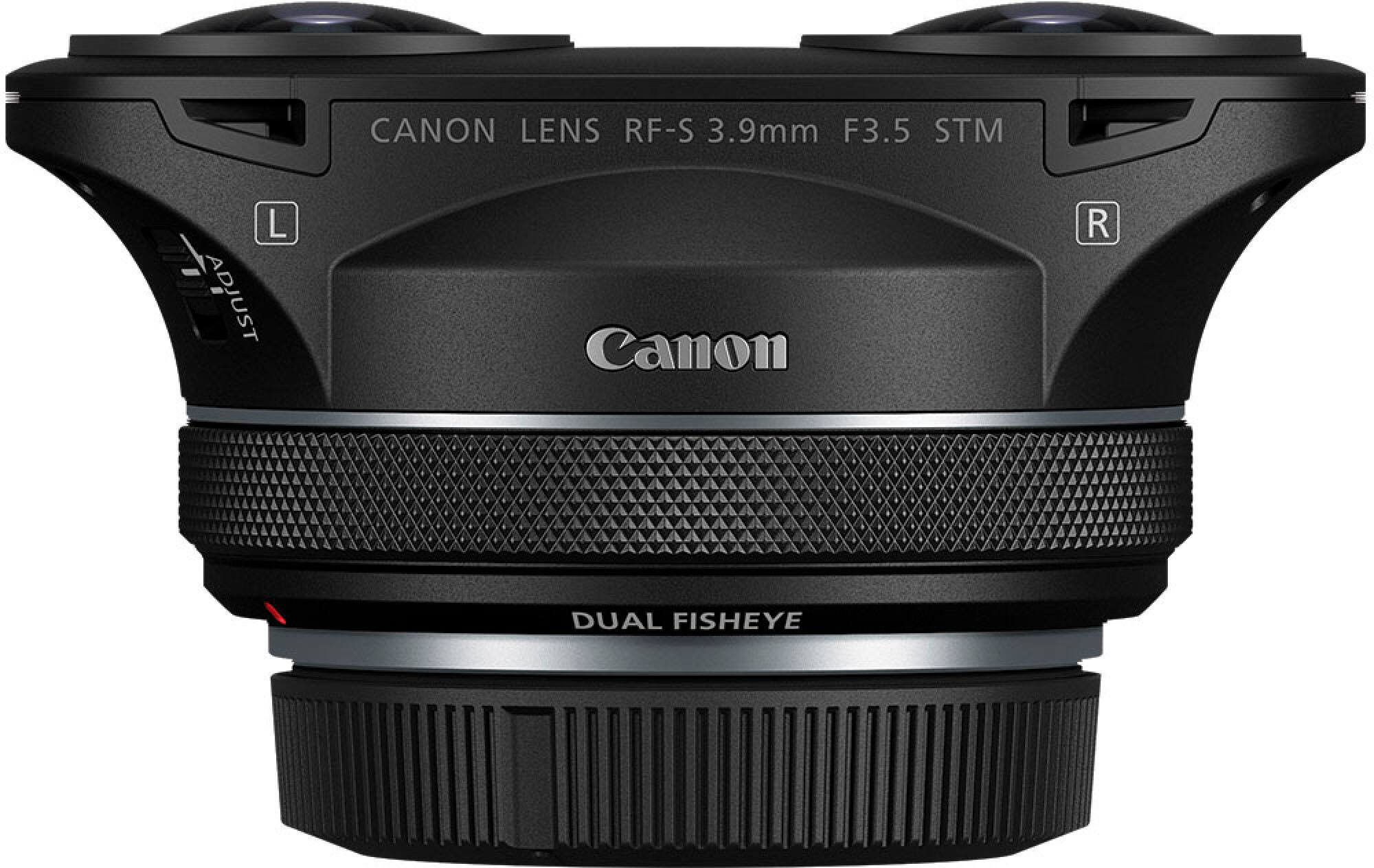 Canon Lens RF-S 3.9mm F3.5 STM L Adjust Canon R Dual Fisheye