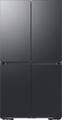 Dacor - 36 in. Wide 22.8 Cu. Ft. 4-Door French Reveal Door 36" Counter Depth Refrigerator with Beverage Center - Graphite Stainless Steel