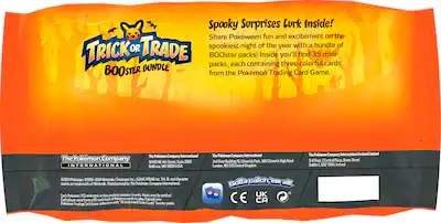 trick or treat booster pack pokemon Pokemon Trading Card Games 2023 Trick or Trade BOOster Bundle 50 Packs per Bundle