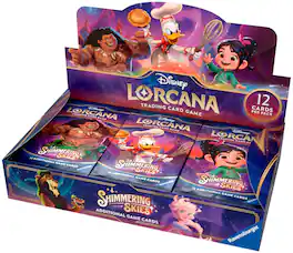 Disney - Lorcana: Shimmering Skies - Booster Box - 24 Packs (288 Lorcana Cards)