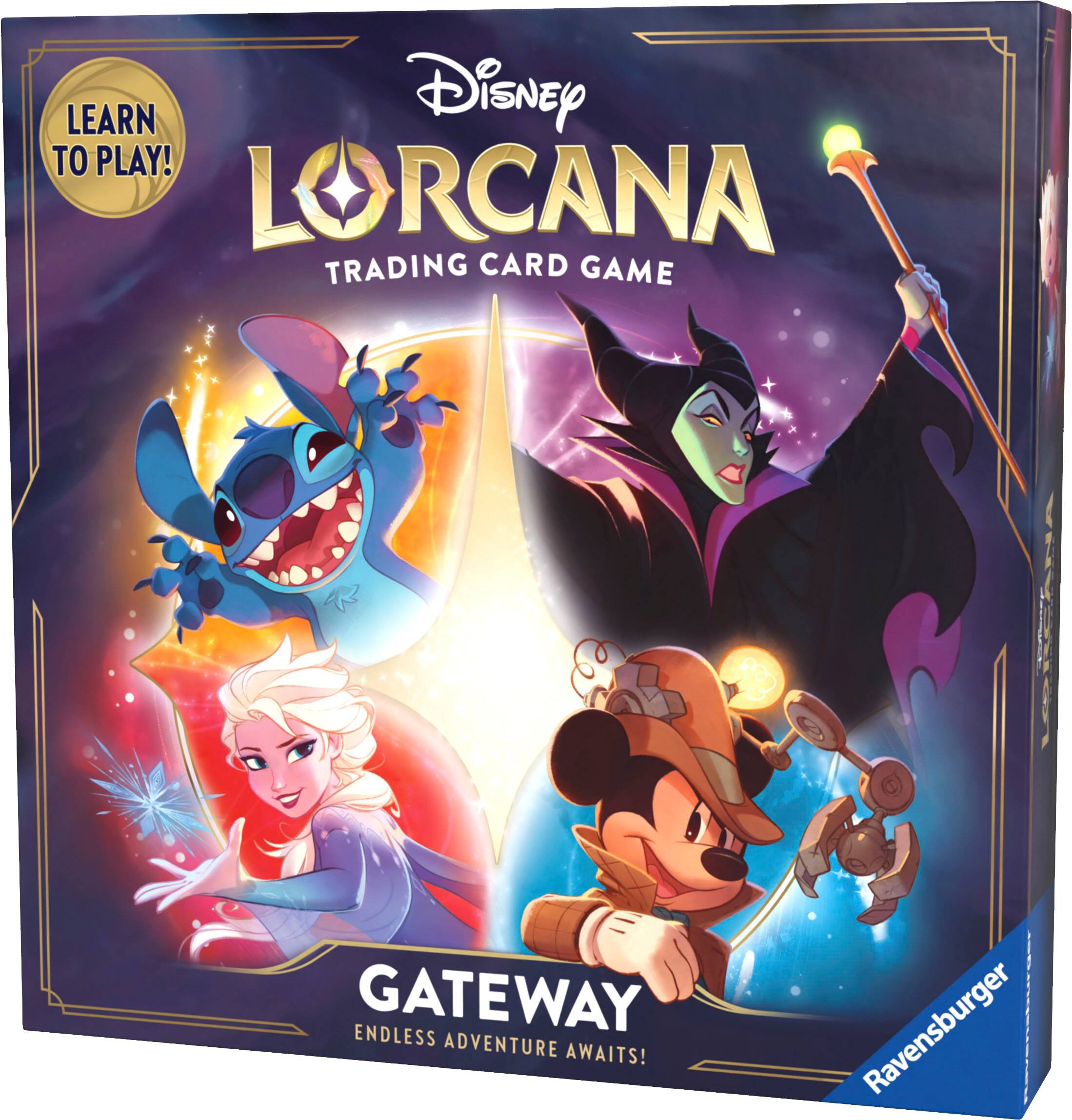 LEARN TO PLAY! LORCANA TRADING CARD GAME GATEWAY ENDLESS ADVENTURE AWAITS! Ravensburger