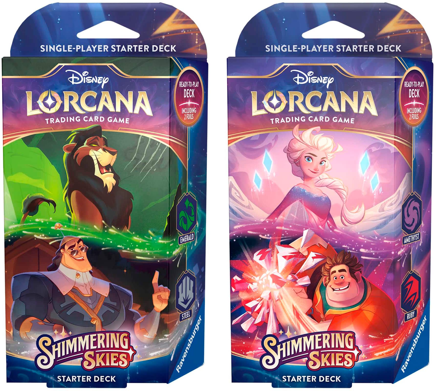 Disney - Lorcana: Shimmering Skies - Single-Player Starter Deck - Styles May Vary - Front_Zoom